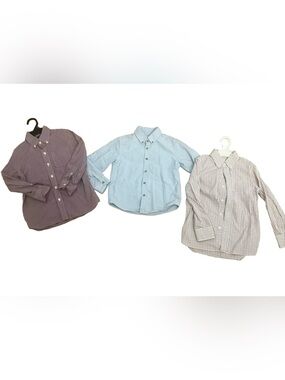 Bundle of 3 Boy’s Kids Size 6/7 Button Down Dress Shirts - perfect for holidays